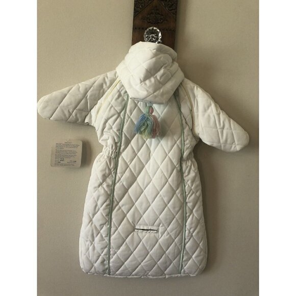 New Old Stock Vintage London Fog Baby Fog Size 0-6M Bunting Snowsuit Appliqued - Picture 4 of 10